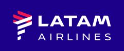 LATAM Airlines horizontal negativo RGB
